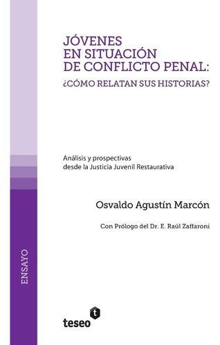 Libro: Jóvenes En Situación De Conflicto Penal: ¿cómo Sus Y