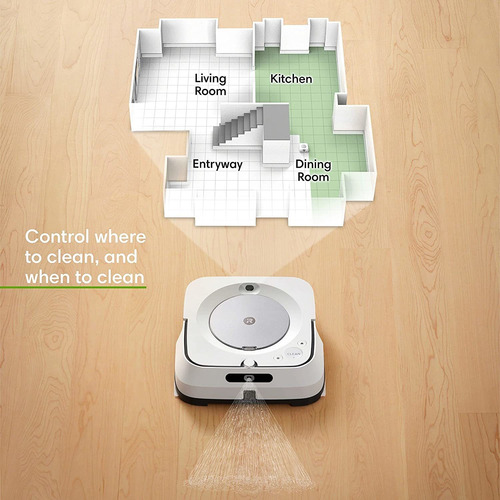 Aspiradora Robótica Irobot, Jet M6 Wi-fi, Con Pulverizador