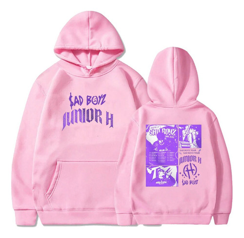 Sudadera Con Capucha Junior H Sad Boyz Tour De Manga Larga S