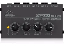 Comprar Mixer Behringer Micro Mixer Mx-400 Envío Gratis