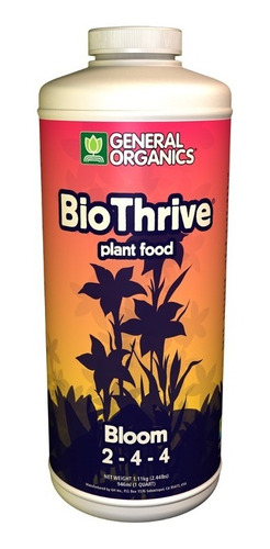Biothrive Bloom 946 Ml Hidroponia Growshop