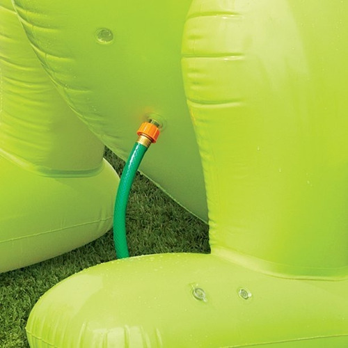 Dinosaurio Aspersor De Agua Inflable Diversion Para Niños
