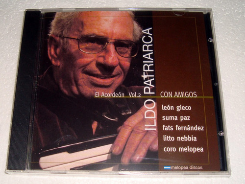 Ildo Patriarca El Acordeon Vol 2 Cd Gieco Nebbia  / Kktus 