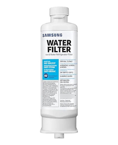 Filtro/refil De Água Interno Samsung Troca Fácil Para Gelade