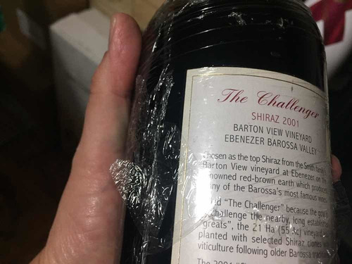 Barton Vale The Challenger Shiraz 2001 - Nordelta Recoleta