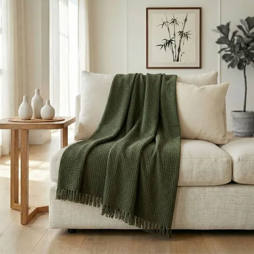Manta Para Sofá  300 X 180 Super Grande Decorativa Luxuosa - R$ 48,49