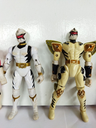 Power Rangers Bandai Figura Toy Coleccion 5 Pz Muñeco (Usado)