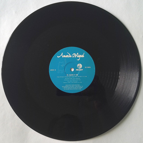 Amanda Miguel El Gato Y Yo / A Donde Va (maxi Single) 80´s (Usado)