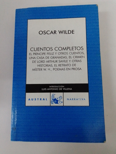 Oscar Wilde - Cuentos Completos - Ed. Austral