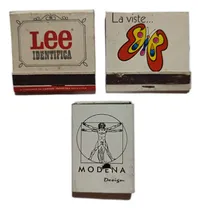 Comprar Set 3 Cajas De Fósforos Coleccionables Locales De Ropa