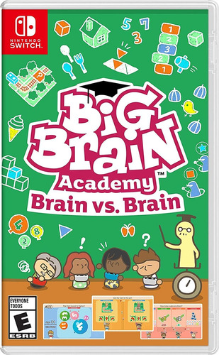 Big Brain Academy: Brain Vs. Brain For Nintendo Switch