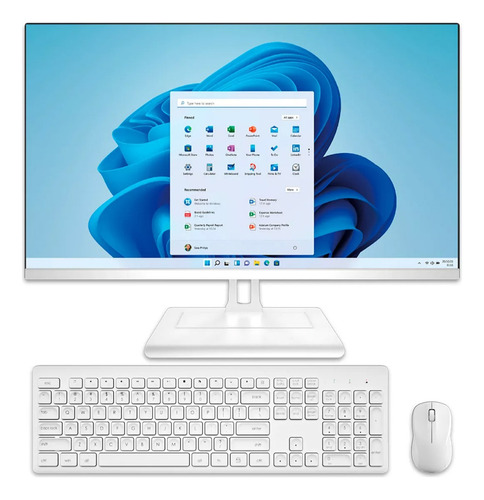 Pc All In One Kanji Core I3 256g Ssd 8gb 1080p Full Hd Color Blanco