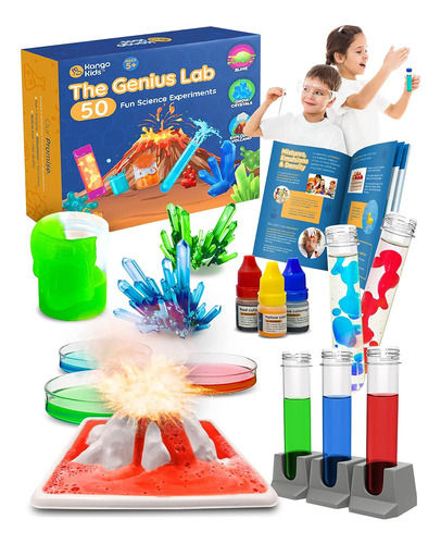 Kits De Ciencia Niños Juego De Química Niños 50 Expe...