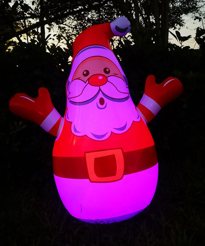 - Vaso Inflable Led De 80 Cm Con Brillo Teledirigido
