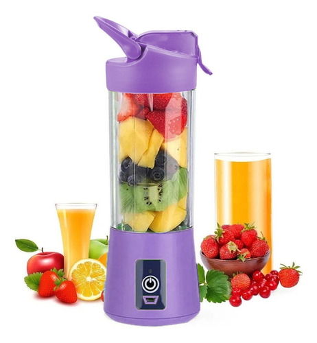 . Mini Vaso Licuadora Procesadora Portatil Usb Recargable