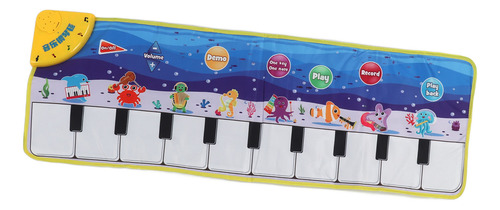 Alfombrilla Ocean World Music, Sensible Al Tacto, Plegable