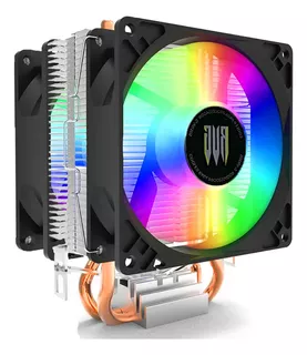 Air Cooler Processador Duplo Pc Cpu Rgb Intel Amd Universal