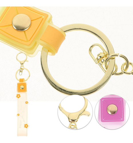 Llavero De Silicona, 5 Unidades, Llavero, Cartera, Pulsera P