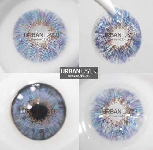 Imagen 4 de 6 de Urban Layer Monet Blue Lentes De Contacto Anuales