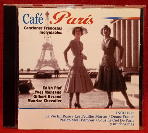 Cafe Paris Edith Piaf Yves Montand Charles Trenet 2005.