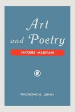 Libro Art And Poetry - Jacques Maritain