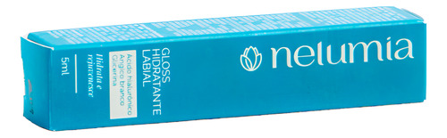 Gloss Labial Nelumia Hidratação Intensa Brilho Espelhado