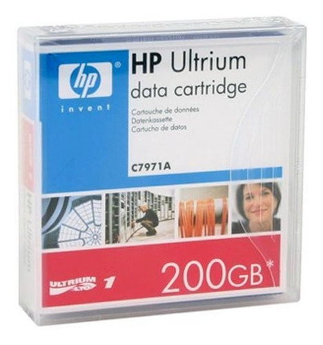 Cinta De Respaldo Lto 1 Hp (lto Ultrium Data Catridge)