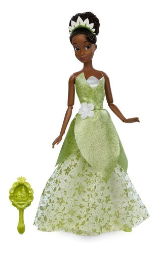 Disney Store Muñeca Tiana Clasica Con Peine 2021