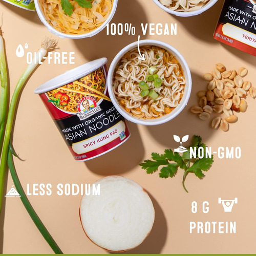 Dr. Mcdougall's Spicy Kung Pao Noodle - Fideos Picantes Asiá
