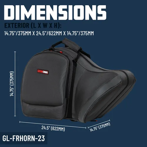 Serie Adagio De Case Gator Para Trompa Simple O Doble