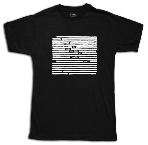 Remera Is This The Life We Really Want? Roger Waters Algodon