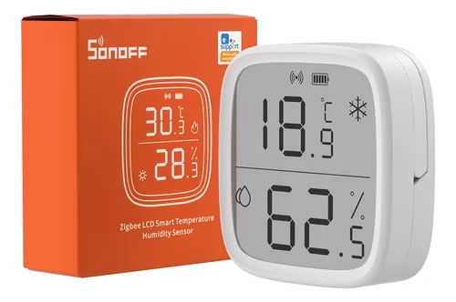 comprar Sonoff Snzb-02d Zigbee Incluye Batería Temperatura Humedad