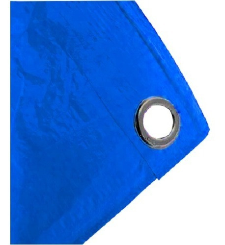 Lona Azul 10x10 Cobertura Camping Tenda Telhado Obra