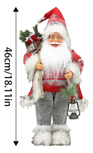 Estatua De Papá Noel De Pie Para Figura De Papá Noel