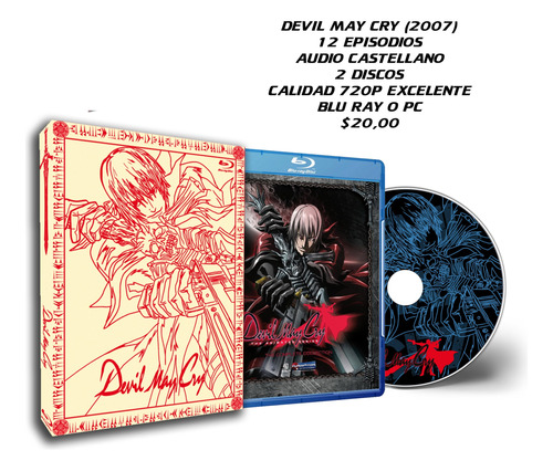 Anime Devil May Cry Serie Completa Hd 720p