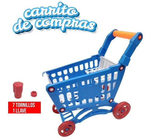 Carrito De Compras Supermercado De Juguete Para Niños Niñas