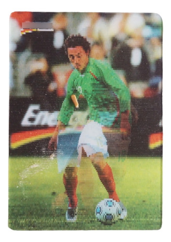 Andres Guardado Mexico Card Holografica Energizer 2010