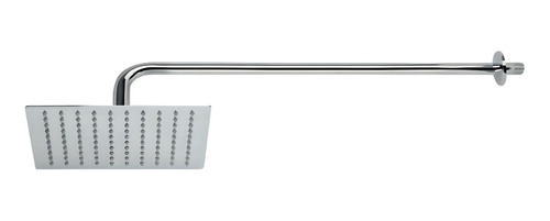 Regadera Moderna Súper Lujo Extra Grd +brazo 50cm Acero Inox