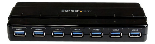 Hub Usb Startech 7 Puertos Usb 3.0 Negro St7300usb3b /vc