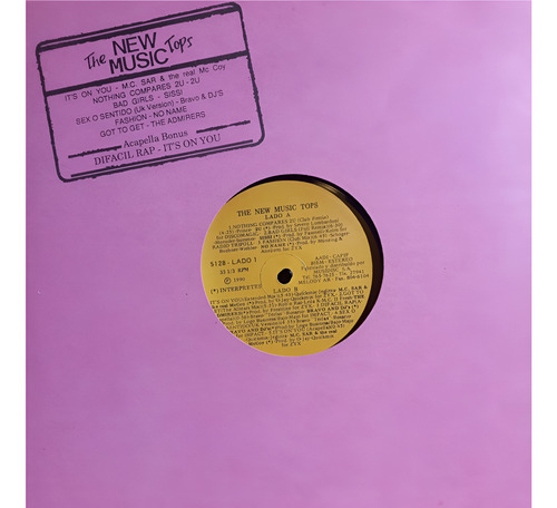 Lp New Music Tops Vinilo Its On Youtube Difícil Rap Nothing (Usado)