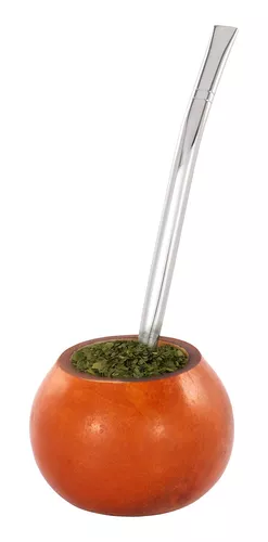 Cuia Para Chimarrão Mate Tererê Estilo Coquinho De Porongo