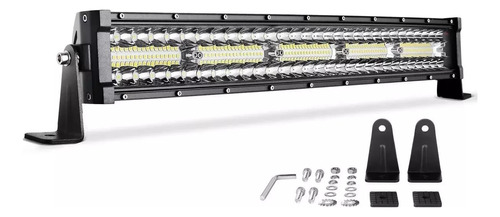 Barra Led 1170 W Curva 9d 4x4 135cm 12 Y 24v 1170w Reales