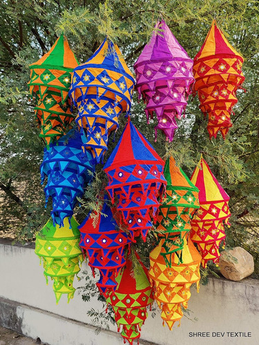 10 Piezas Mezcla De Lote Indio Tradicional Lámpara Lá...