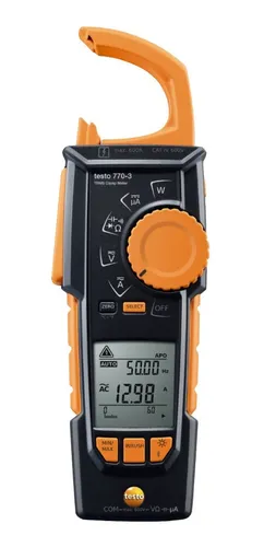 Pinza Amperimetrica Testo 770-3 Con Bluetooth Refrigeracion