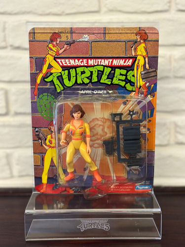 Tortugas Ninja - April Oneil Playmates 1990 Unpunched