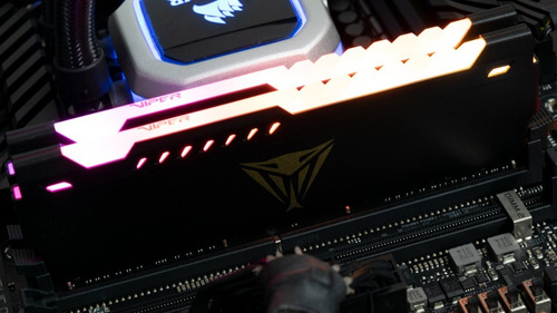 Imagen 3 de 10 de Memoria Ram Ddr4 Kit 2x 8gb 3600mhz Cl18 Rgb Patriot Steel