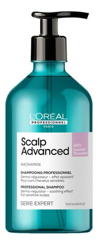  Shampoo Loreal Scalp Advanced Anti-grasa Oiliness 500ml