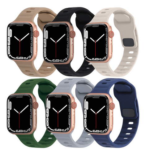 Pulseira Sport Respiravél Para Apple Watch 38/40/41