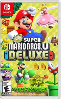 New Super Mario Bros U Deluxe Nintendo Switch Fisico Nuevo