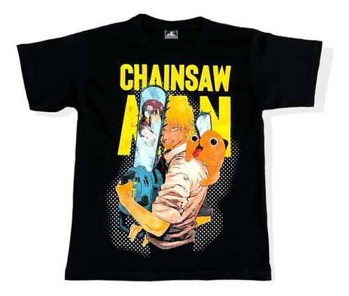 Camiseta Unisex Anime Chainsawman  Denji Y Pochita